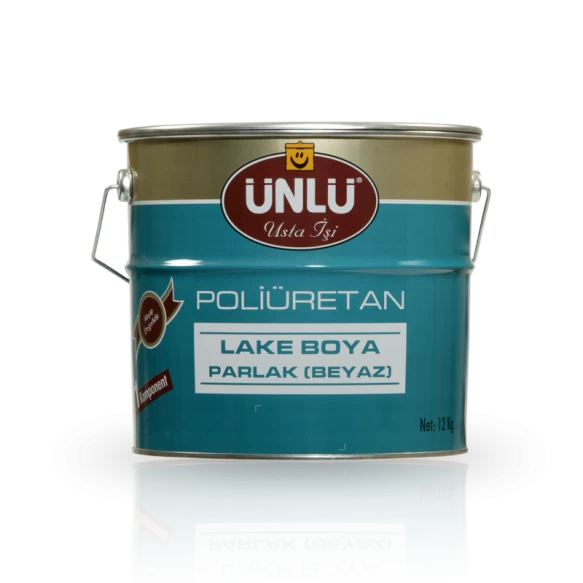 Poliüretan Lake Boya Parlak Beyaz