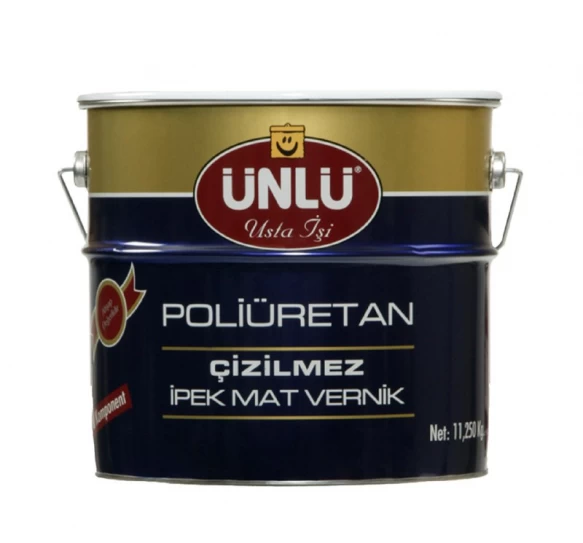 Poliüretan Çizilmez İpek Mat Vernik