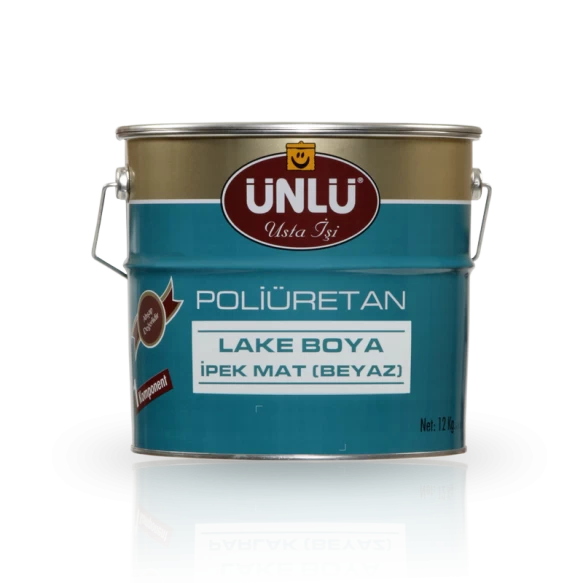 Poliüretan Lake Boya İpek Mat Beyaz